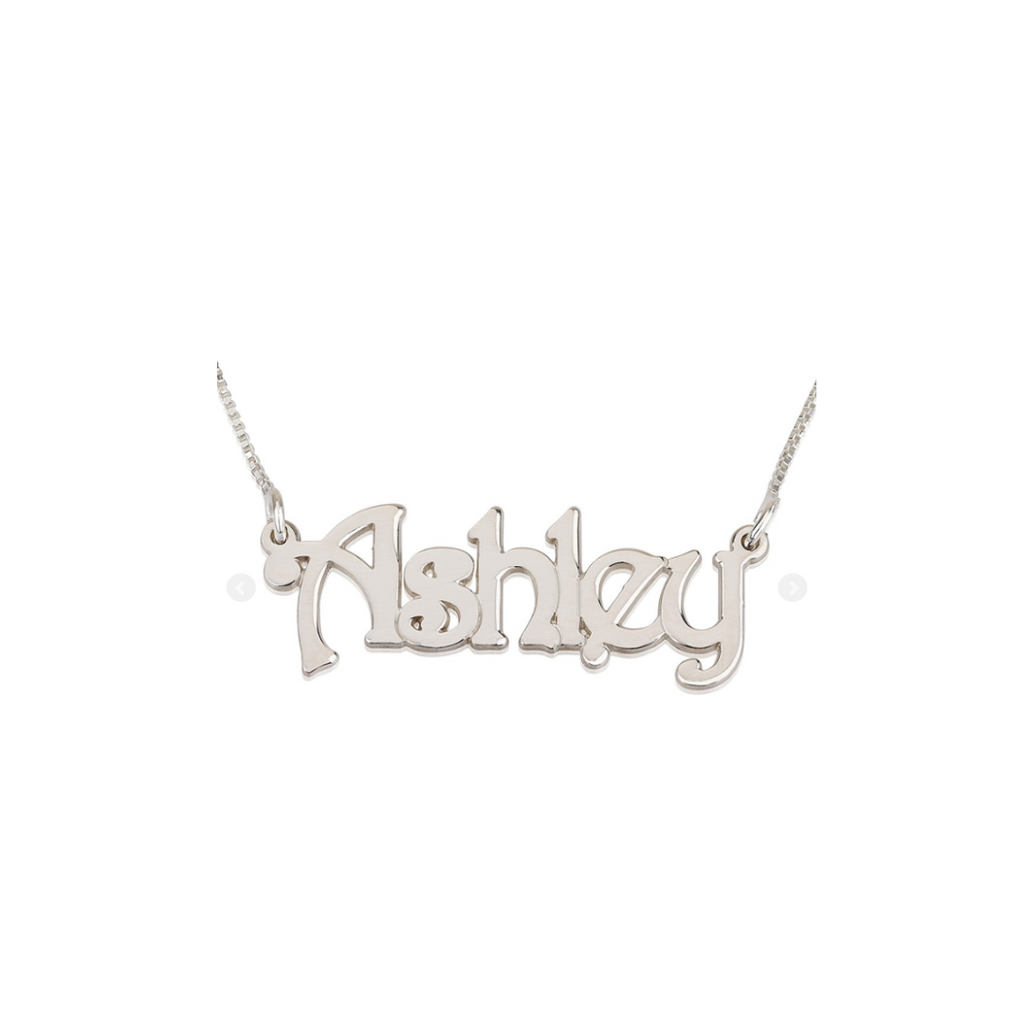 CA $40 Silver Name Plates