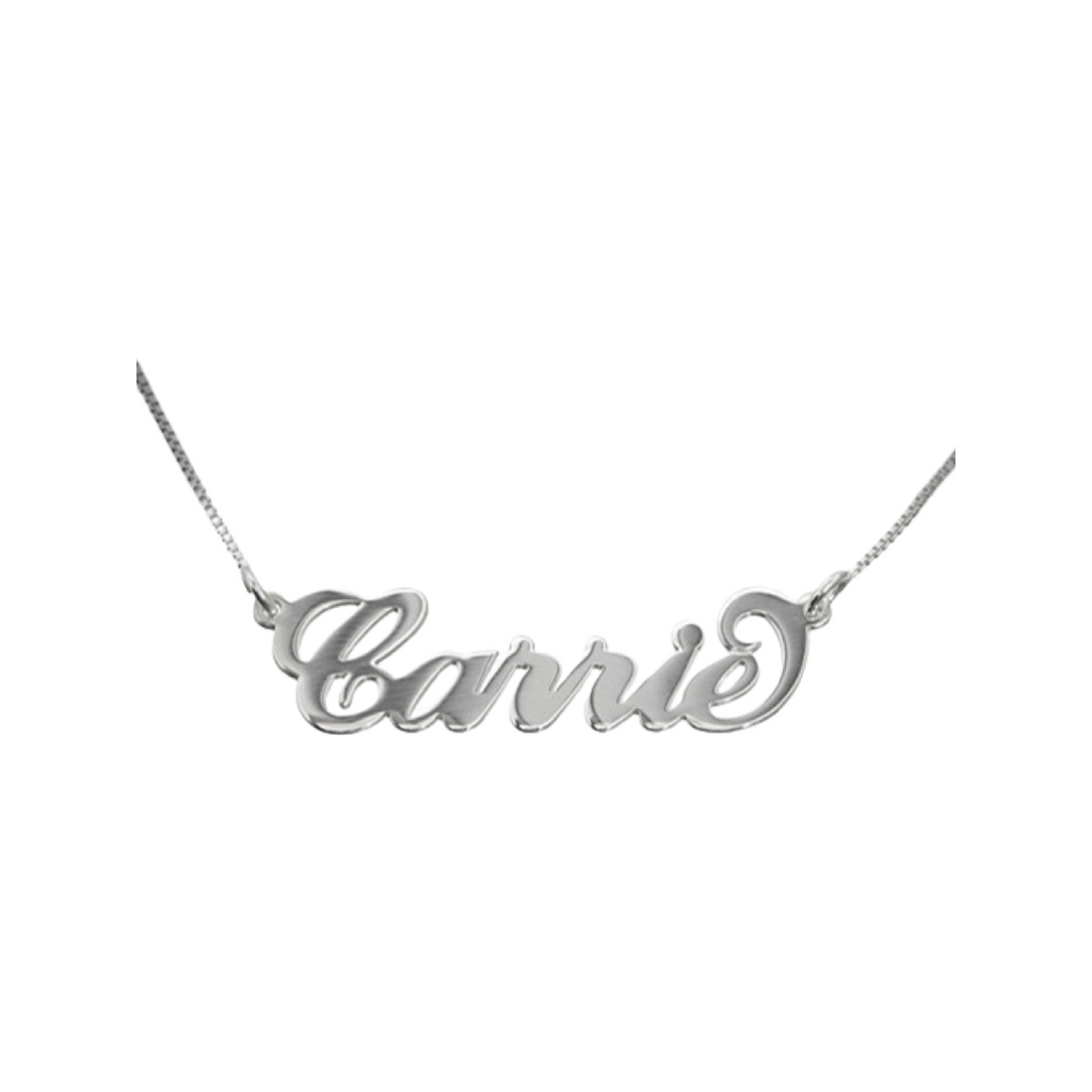 BFCM Holiday Sale $35 Silver Name Plates