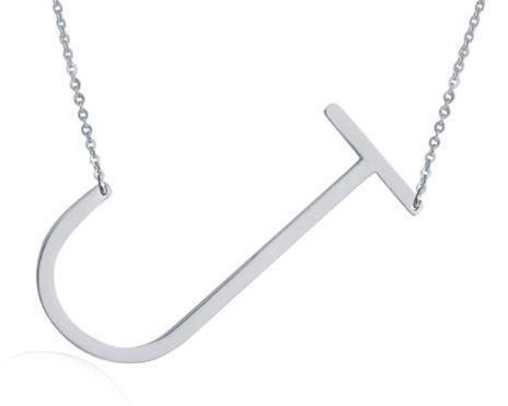 IN STOCK -Large Slanted Initial