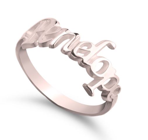 NEW YEAR 23 Name Ring