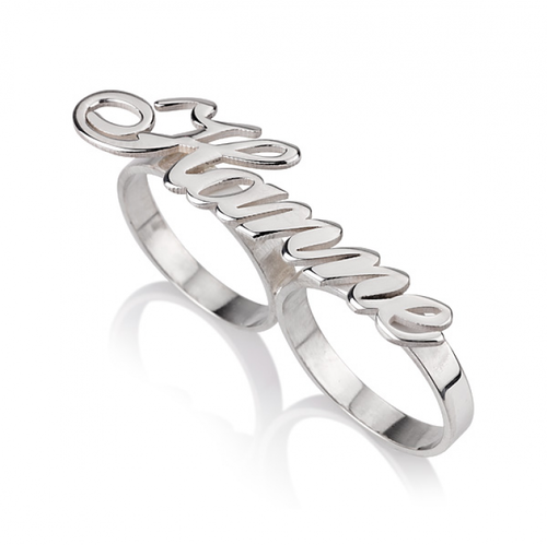 2 X Name Ring